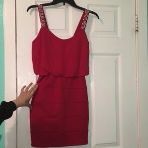 Red Bodycon Dress XS
